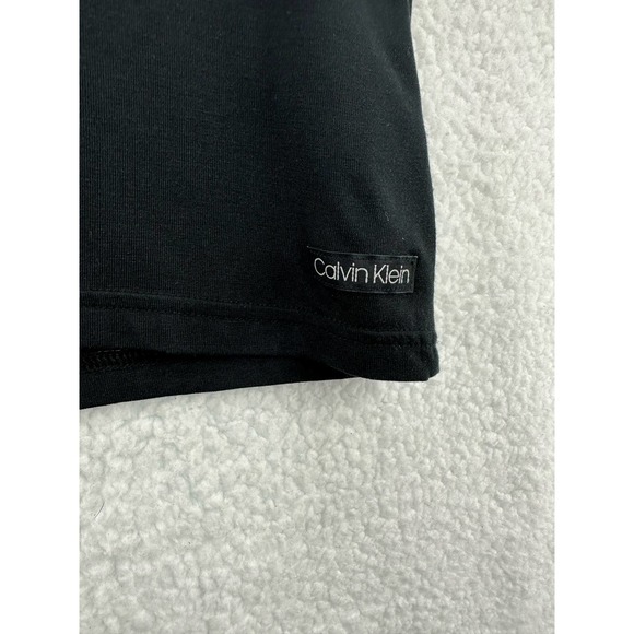 Calvin Klein Monogram Crew Neck T-Shirt Peacoat Mens Smaill - Picture 8 of 8